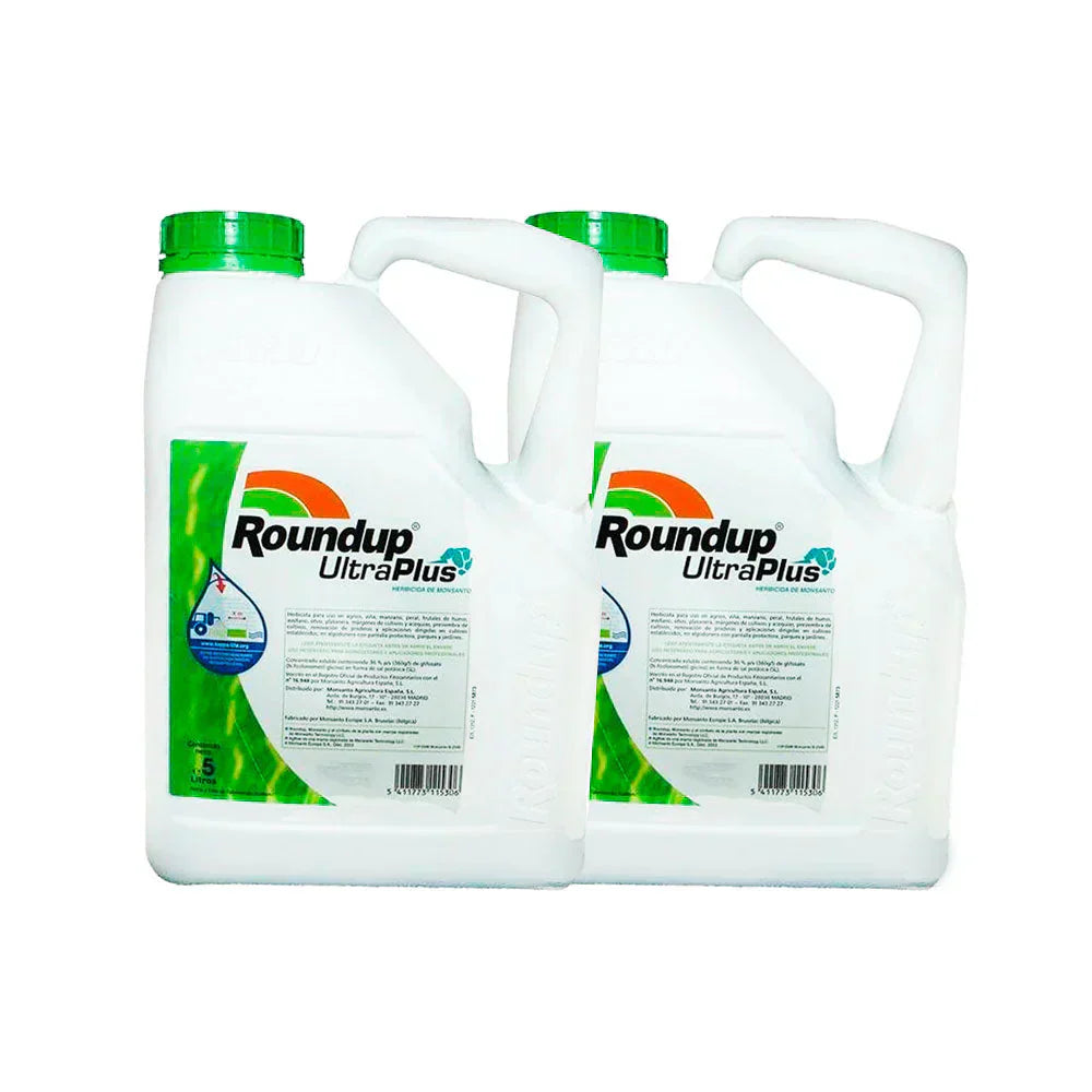 Désherbant Herbicide Glyphosate ROUNDUP UltraPlus 2x5 Litres